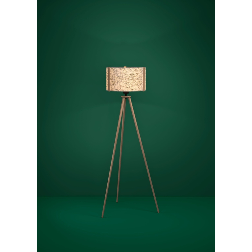 Eglo - Stojacia lampa 1xE27/25W/230V béžová