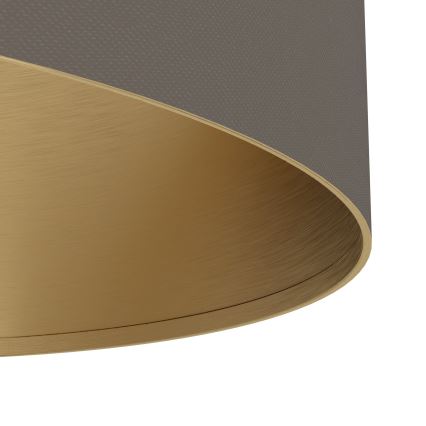 Eglo - Stojacia lampa 1xE27/40W/230V hnedá/zlatá