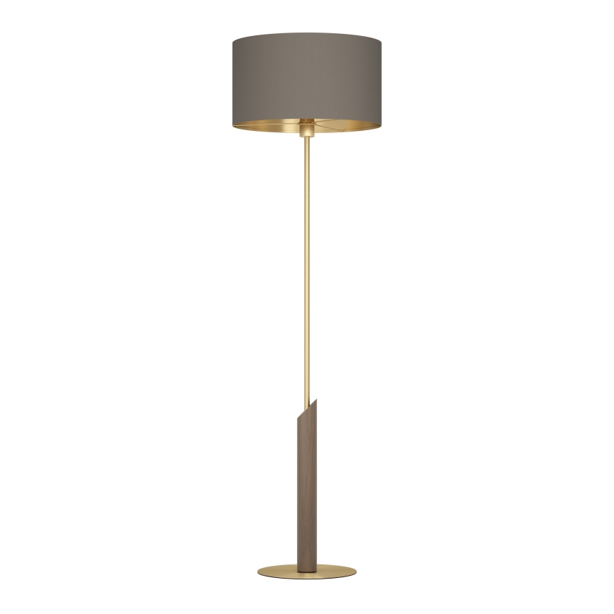 Eglo - Stojacia lampa 1xE27/40W/230V hnedá/zlatá