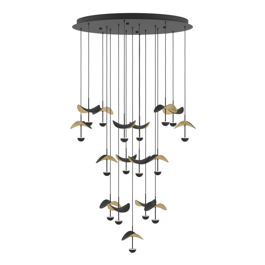 Eglo - LED Stmievateľný luster na lanku 17xLED/2,3W/230V 3000K pr. 78 cm