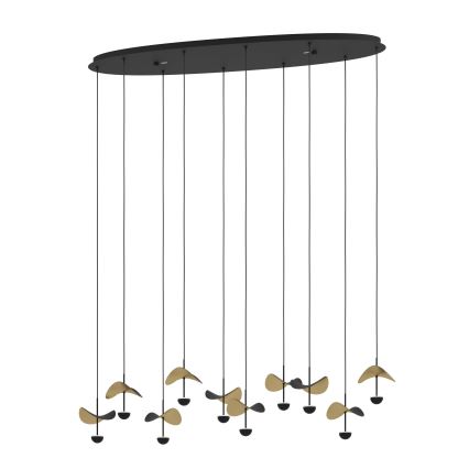 Eglo - LED Stmievateľný luster na lanku 10xLED/2,3W/230V 3000K