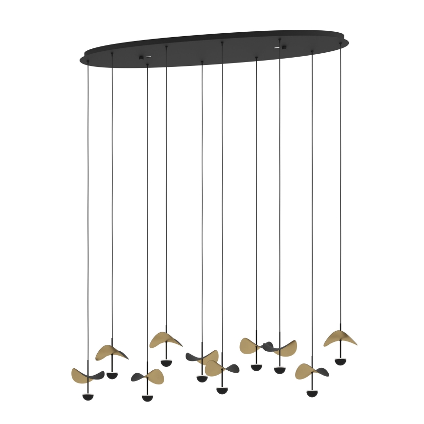 Eglo - LED Stmievateľný luster na lanku 10xLED/2,3W/230V 3000K