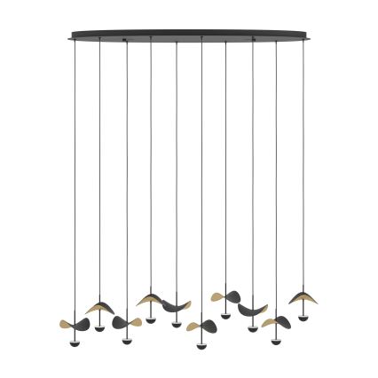 Eglo - LED Stmievateľný luster na lanku 10xLED/2,3W/230V 3000K
