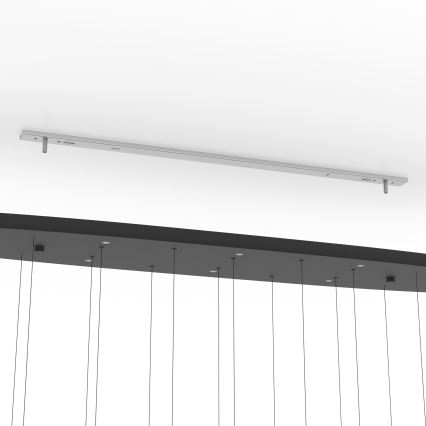 Eglo - LED Stmievateľný luster na lanku 8xLED/4,2W/230V 3000K číra
