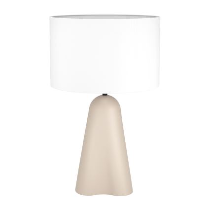 Eglo - Stolná lampa 1xE27/40W/230V béžová