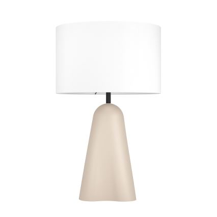 Eglo - Stolná lampa 1xE27/40W/230V béžová