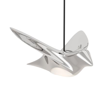 Eglo - LED Stmievateľný luster na lanku 8xLED/4,2W/230V 3000K lesklý chróm