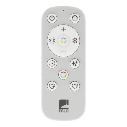 Eglo - LED Stmievateľný luster na lanku 6xLED/3,7W/230V 2700-6500K dymová + diaľkové ovládanie