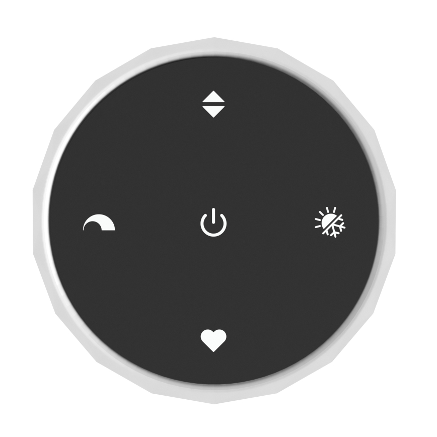 Eglo Stars of Light - LED Stmievateľný luster na lane 8xLED/5,8W/230V 2200-6500K čierna/béžová/dymová + diaľkové ovládanie