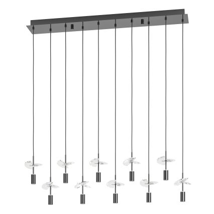 Eglo - LED luster na lanku 10xLED/2,6W/230V 2200/3000/4000K lesklý chróm
