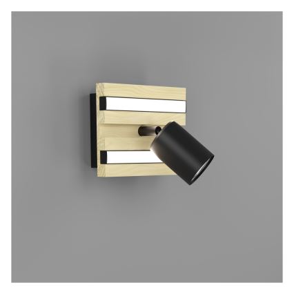 Eglo - LED nástenné bodové svietidlo 1xLED/2,2W/230V + 2xLED/1,2W + 2xLED/2W béžová/čierna