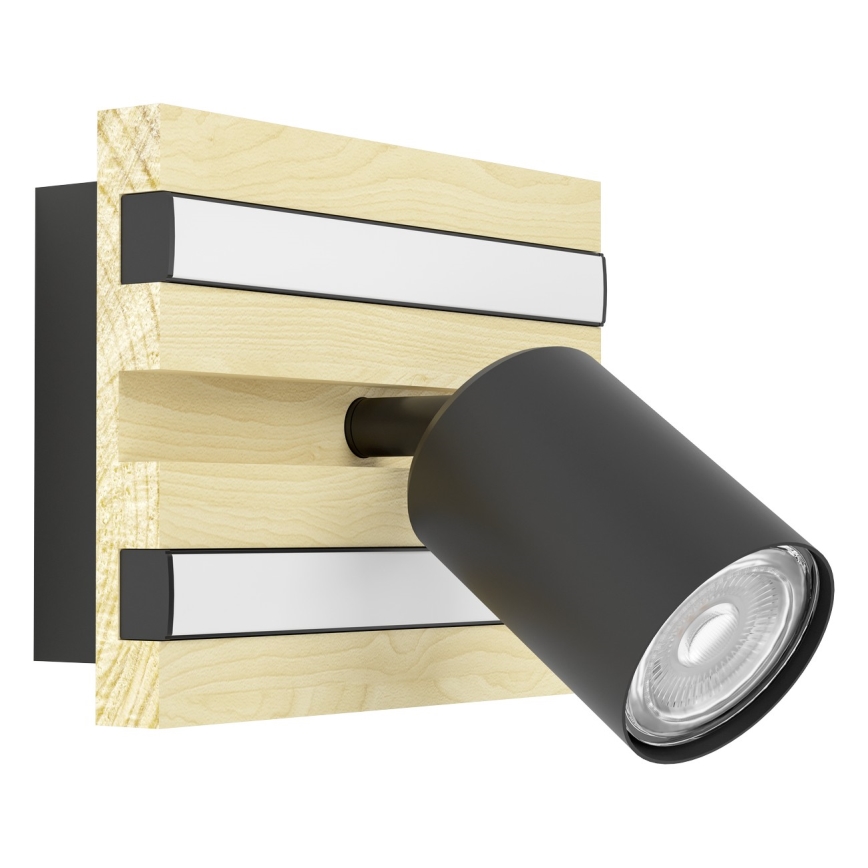 Eglo - LED Nástenné bodové svietidlo LED/2,2W/230V + 2xLED/1,2W + 2xLED/2W béžová/čierna