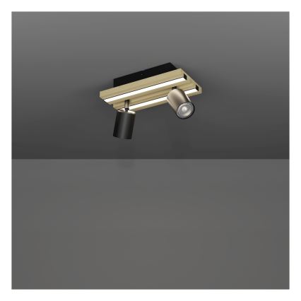 Eglo - LED bodové svietidlo 2xLED/2,2W/230V + 2xLED/1,2W + 2xLED/2W béžová/čierna