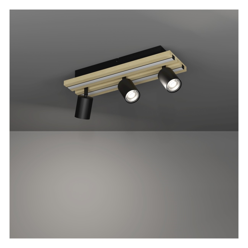 Eglo - LED bodové svietidlo 3xLED/2,2W/230V + 2xLED/1,2W + 2xLED/2W béžová/čierna