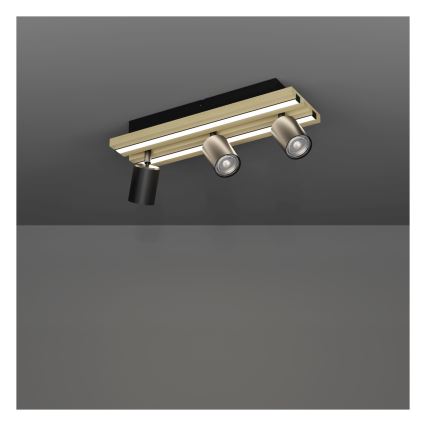 Eglo - LED bodové svietidlo 3xLED/2,2W/230V + 2xLED/1,2W + 2xLED/2W béžová/čierna