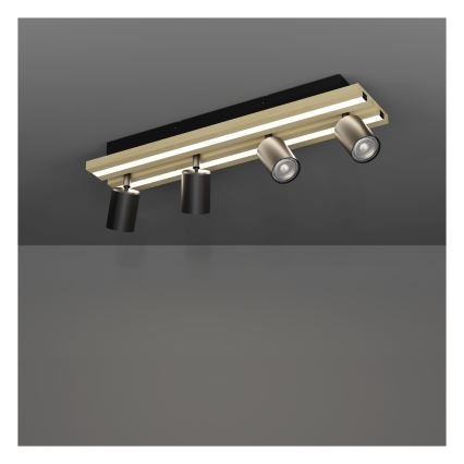 Eglo - LED bodové svietidlo 4xLED/2,2W/230V + 2xLED/1,2W + 2xLED/2W béžová/čierna