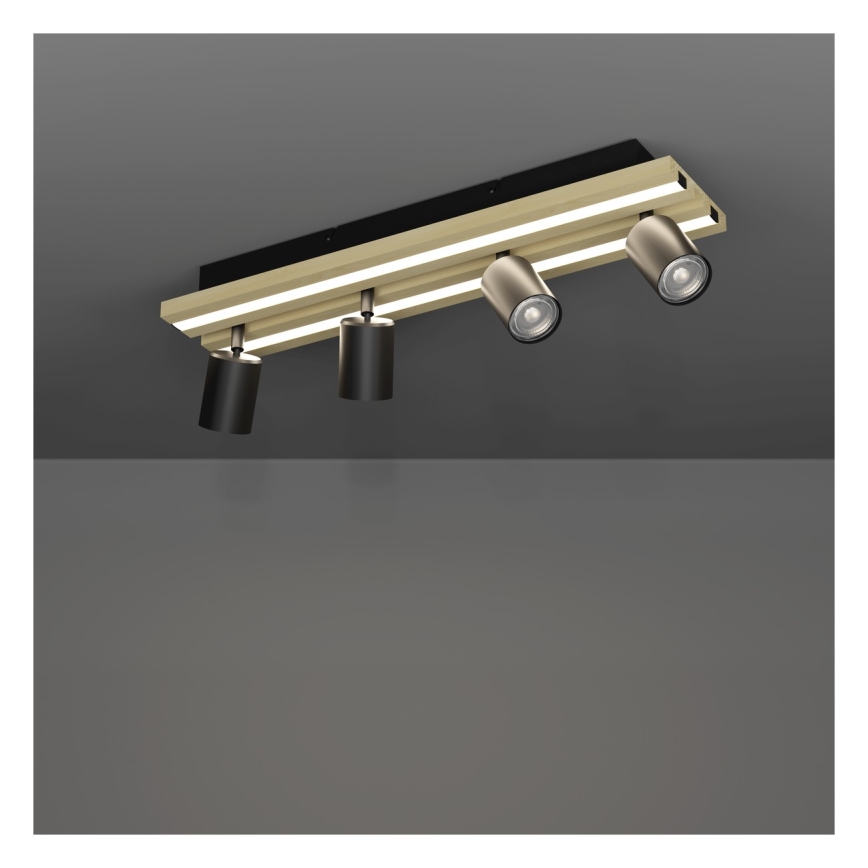 Eglo - LED bodové svietidlo 4xLED/2,2W/230V + 2xLED/1,2W + 2xLED/2W béžová/čierna