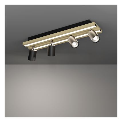 Eglo - LED bodové svietidlo 4xLED/2,2W/230V + 2xLED/1,2W + 2xLED/2W béžová/čierna