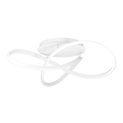 Eglo - LED Stmievateľné stropné svietidlo LED/40W/230V 2200-6500K pr. 83 cm biela + diaľkové ovládanie