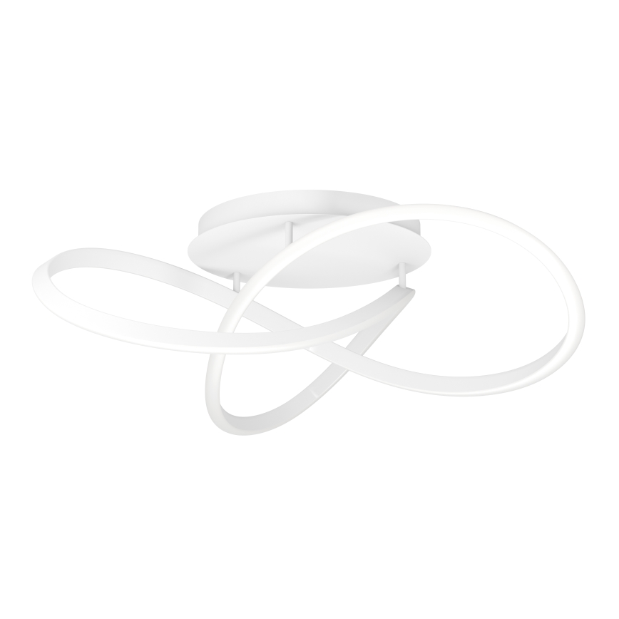 Eglo - LED Stmievateľné stropné svietidlo LED/40W/230V 2200-6500K pr. 83 cm biela + diaľkové ovládanie