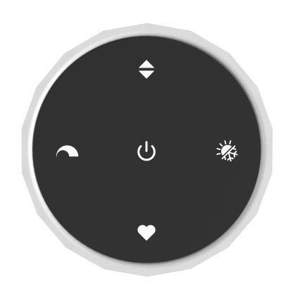 Eglo Stars of Light - LED stmievateľné stropné svietidlo LED/40W/230V 2200-6500K biela + diaľkové ovládanie