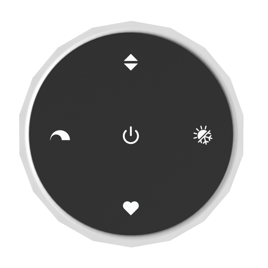 Eglo Stars of Light - LED stmievateľné stropné svietidlo LED/40W/230V 2200-6500K biela + diaľkové ovládanie