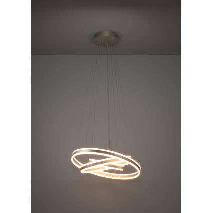 Eglo - LED Stmievateľný luster na lanku LED/78W/230V + LED/70W + LED/34W