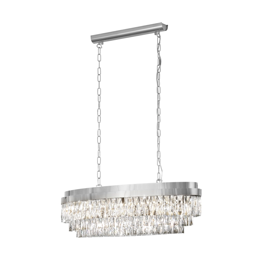 Eglo - Luster na reťazi 10xE14/40W/230V lesklý chróm