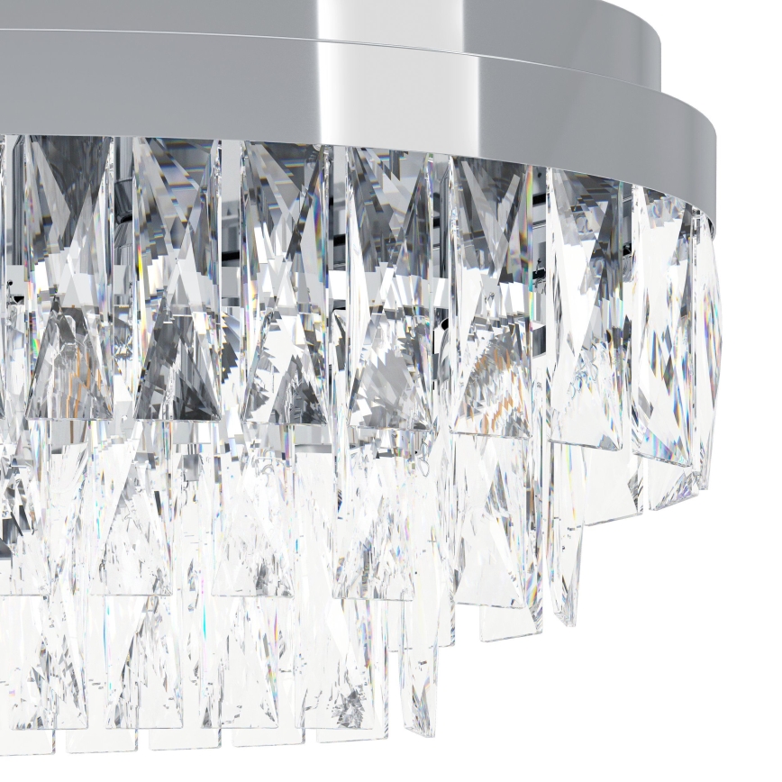 Eglo - Luster na reťazi 10xE14/40W/230V lesklý chróm