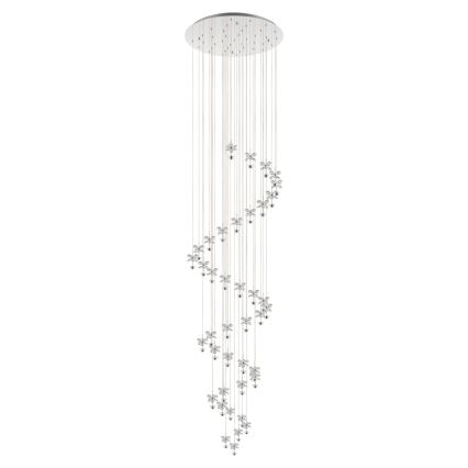 Eglo - LED Stmievateľný luster na lanku 40xLED/1,8W/230V