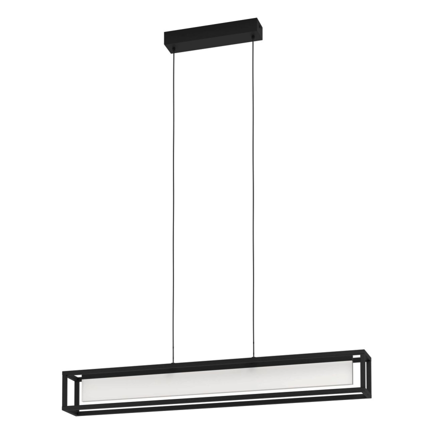 Eglo 39629 - LED stmievateľný závesný luster na lanku GUALAJO LED/27W/230V čierny