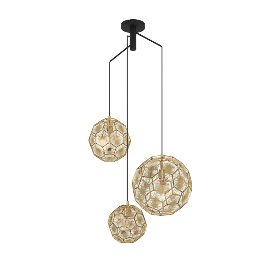 Eglo - Luster na lanku  3xE27/60W/230V
