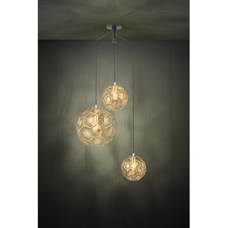 Eglo - Luster na lanku  3xE27/60W/230V