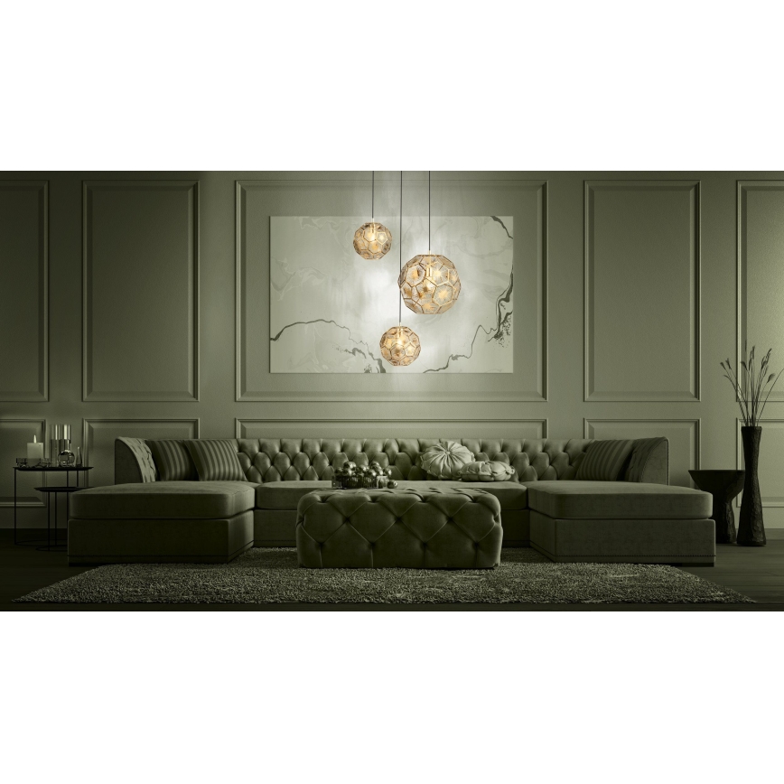 Eglo - Luster na lanku  3xE27/60W/230V