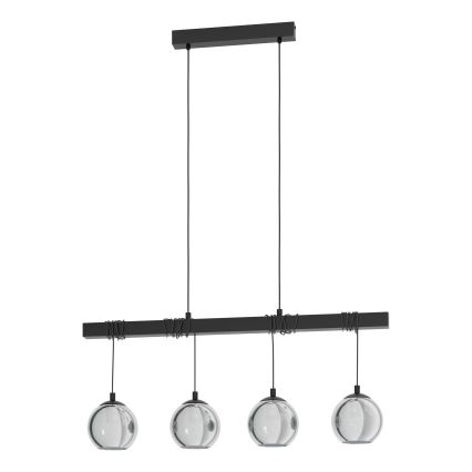 Eglo - Luster na lanku 4xE27/40W/230V