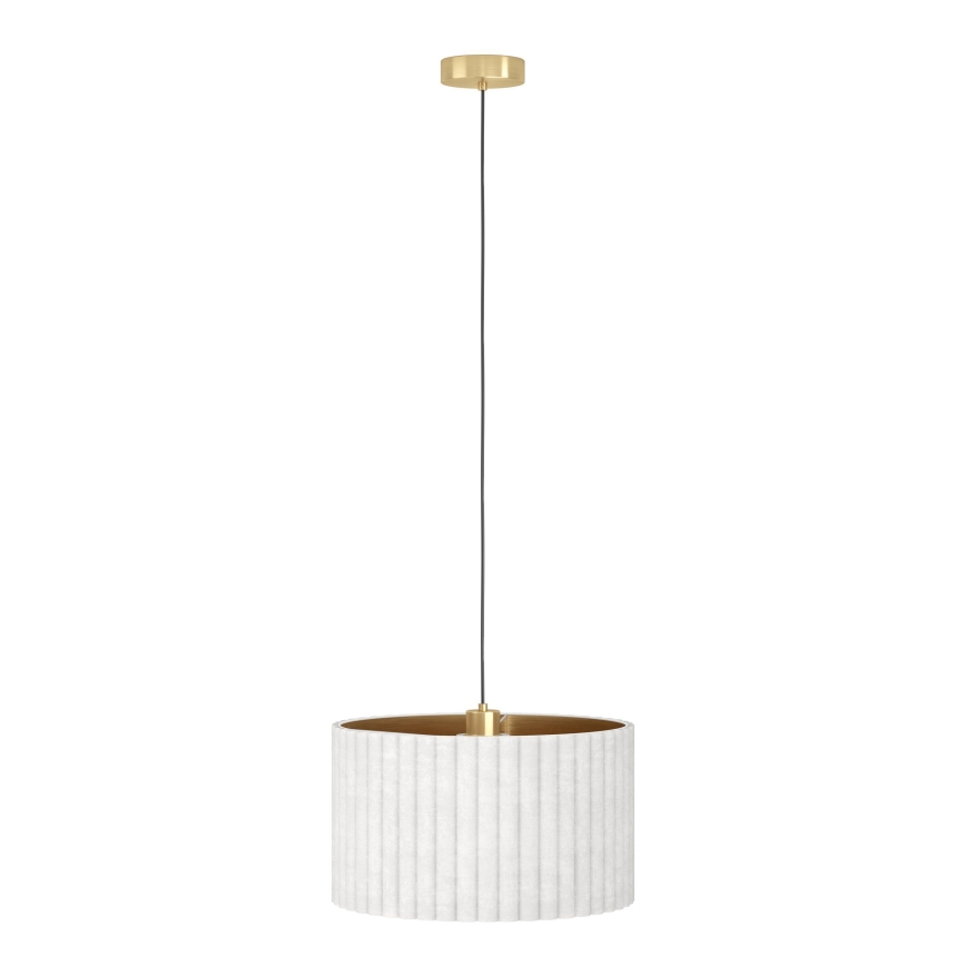 Eglo - Luster na lanku 1xE27/40W/230V biela
