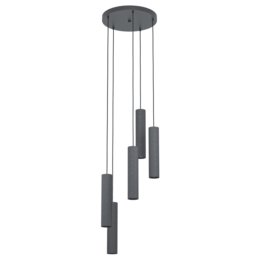 Eglo - LED Luster na lanku 5xGU10/4,5W/230V