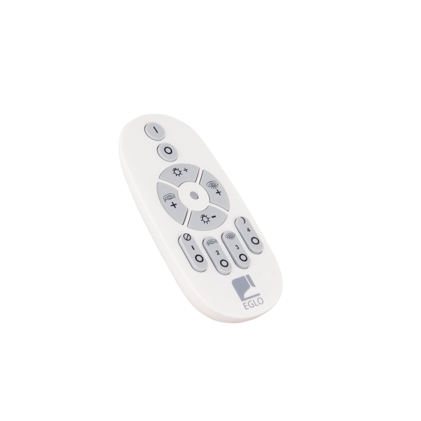 Eglo - LED Stmievateľný luster na lanku LED/57,5W/230V 3000K čierna + diaľkové ovládanie