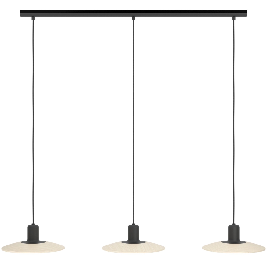 Eglo - LED Luster na lanku 3xGU10/4,6W/230V 3000K