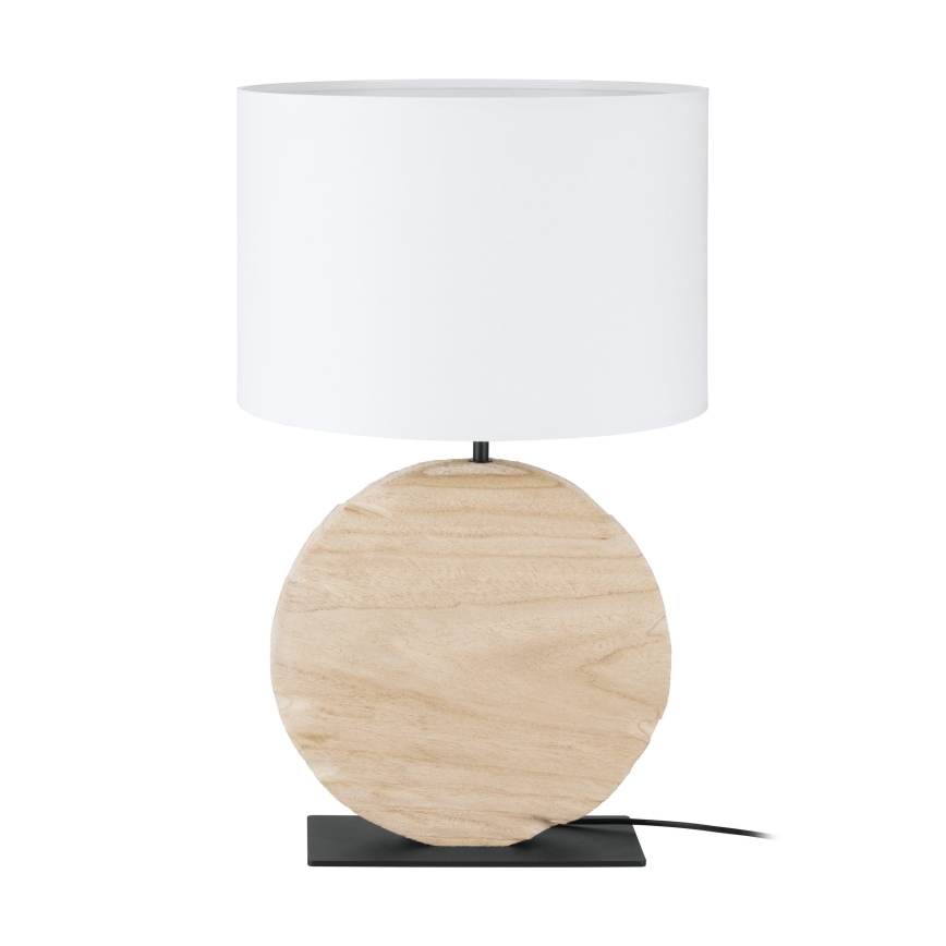 Eglo - Stolná lampa 1xE27/40W/230V 63,5 cm hnedá