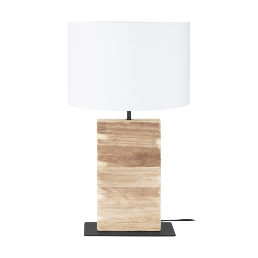 Eglo - Stolná lampa 1xE27/40W/230V 62,5 cm hnedá