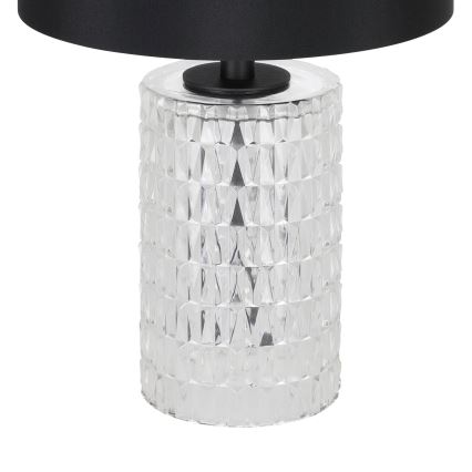 Eglo - Stolná lampa 1xE27/40W/230V čierna