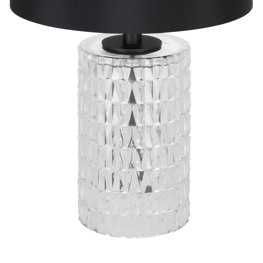 Eglo - Stolná lampa 1xE27/40W/230V čierna