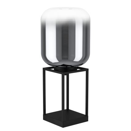 Eglo - Stolná lampa 1xE27/40W/230V dymová