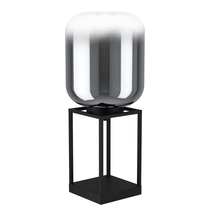 Eglo - Stolná lampa 1xE27/40W/230V dymová