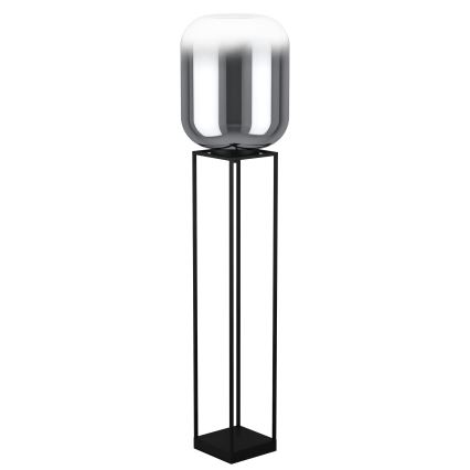 Eglo - Stojacia lampa 1xE27/40W/230V dymová