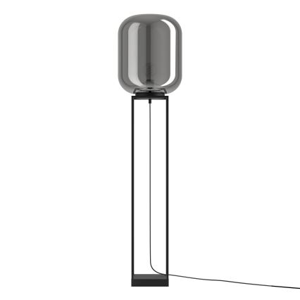 Eglo - Stojacia lampa 1xE27/40W/230V dymová