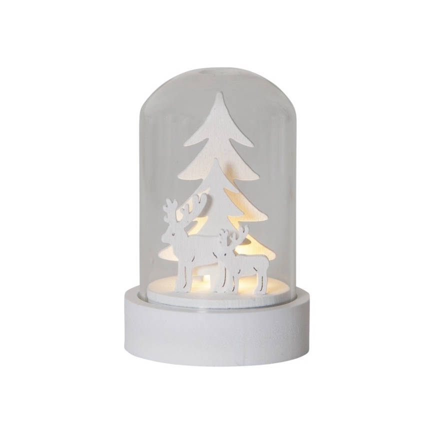 Eglo - Sada 3x LED vianočných dekorácií LED/0,06W/1xCR2032 biela