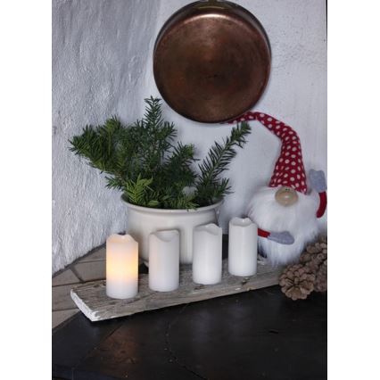 Eglo - Sada 4x LED vianočných dekorácií 1xLED/0,18W/2xCR2032 + diaľkové ovládanie