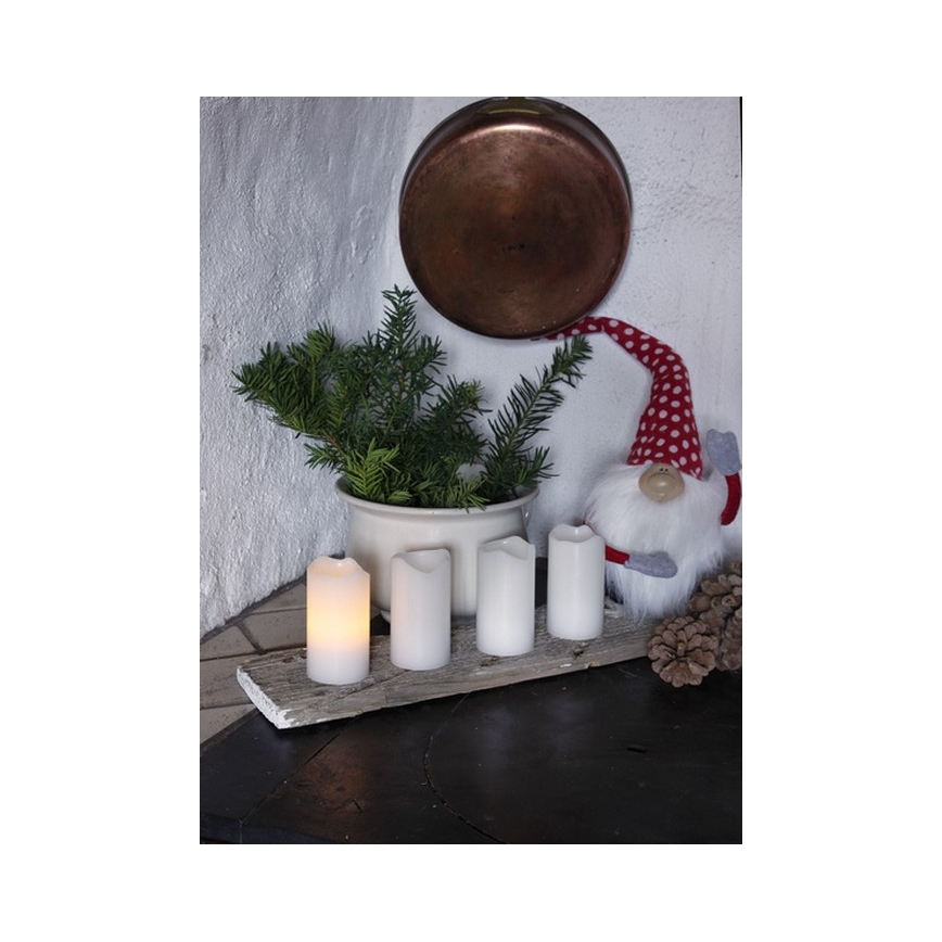 Eglo - Sada 4x LED vianočných dekorácií 1xLED/0,18W/2xCR2032 + diaľkové ovládanie